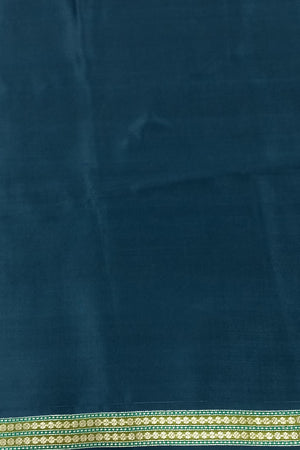 Light Green Kadhwa Buta Meenakari Pure Kora Handwoven Silk