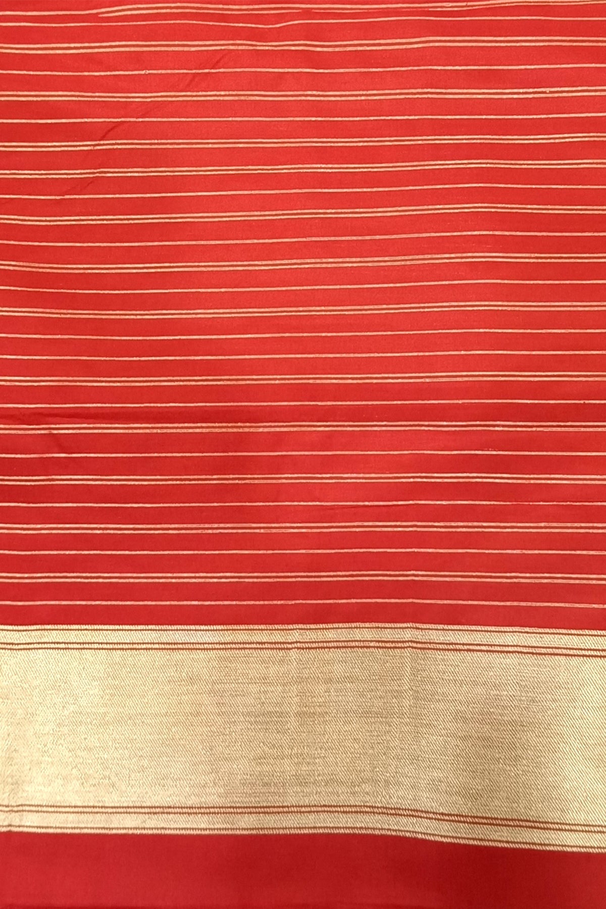 Handwoven Red Pure Katan Patola Silk Banarasi
