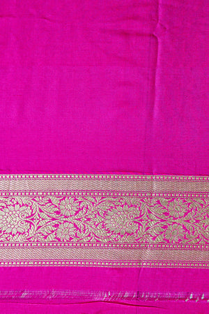 Rani Pink Jaal Pure Katan Banarasi