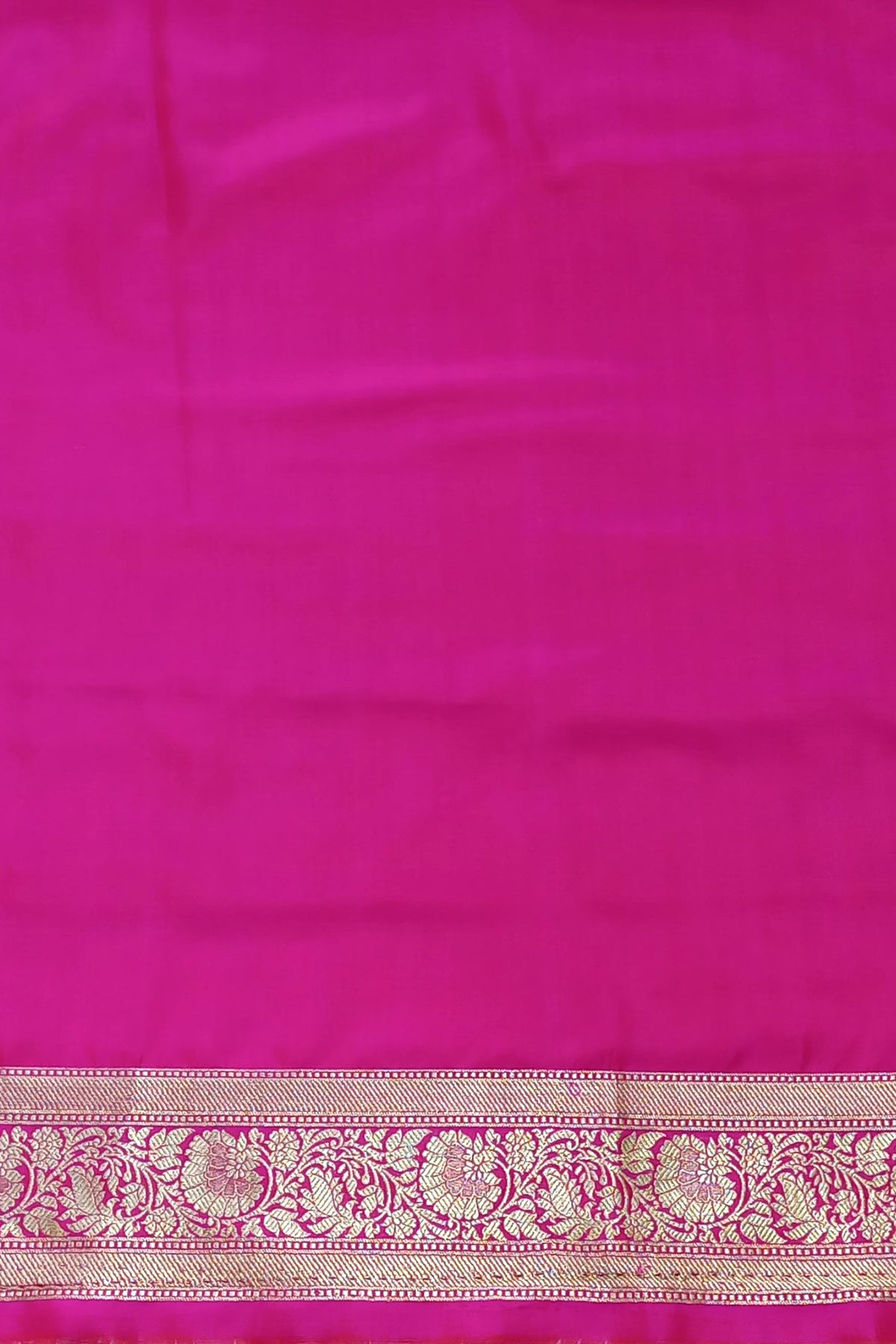 Pink Dual Tone Sona Zari Pure Katan Silk Banarasi