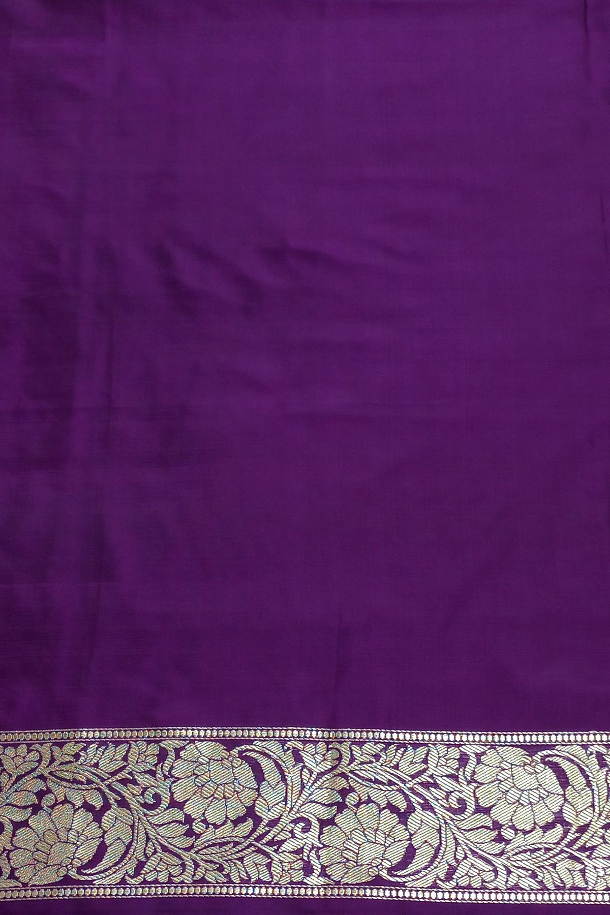 Wine Leheriya Kadhwa Sona Rupa Copper Zari Pure Katan Silk Banarasi